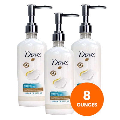 Dove Hydrating Care Shampoo - 8.11 oz