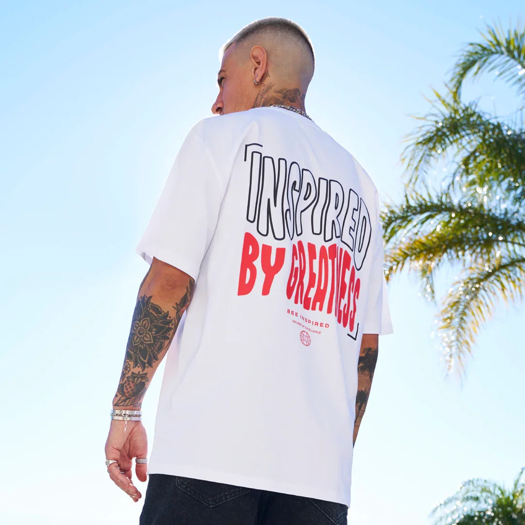 Image of Aguirre T-Shirt - White/Red