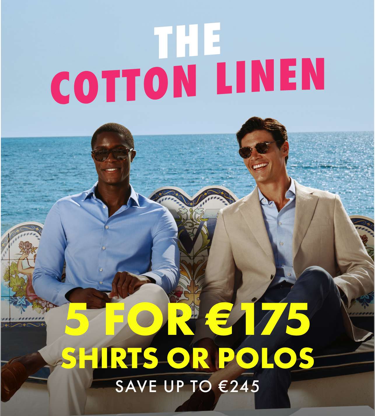 The Cotton Linen Shirt | 5 for €175