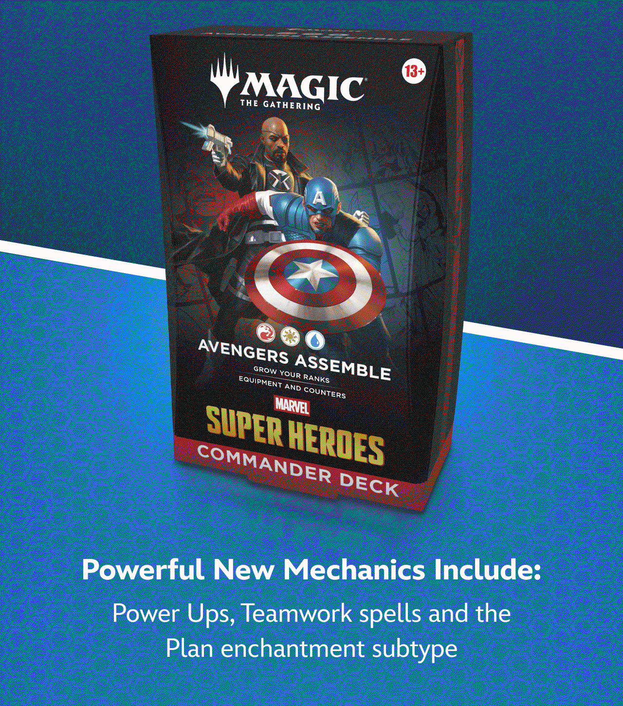 Powerful new mechanics include Power Ups, Teamwork spells and the Plan enchantment subtype