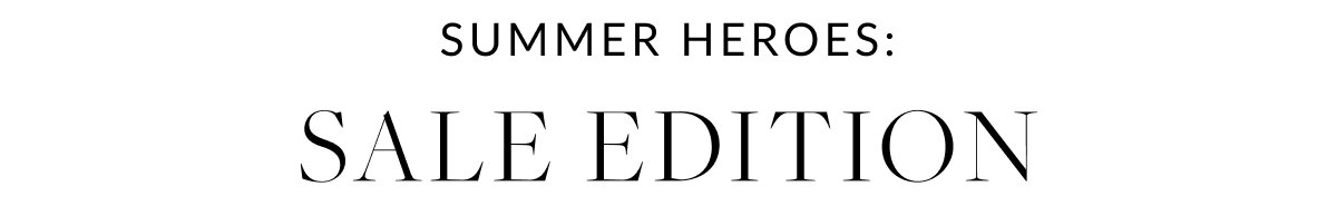 UP TO 50% OFF SUMMER SALE