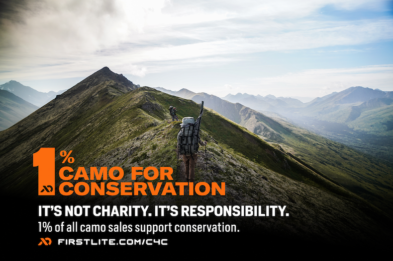 1% Camo for Conservation. 