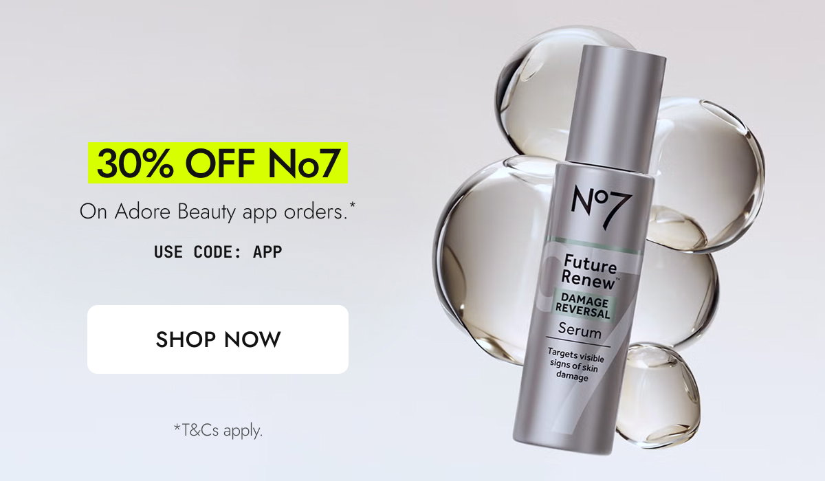 30% off No7. Use code: APP. Shop Now.