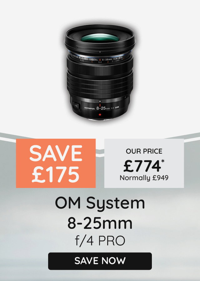 OM-System 8-25mm f/4 PRO