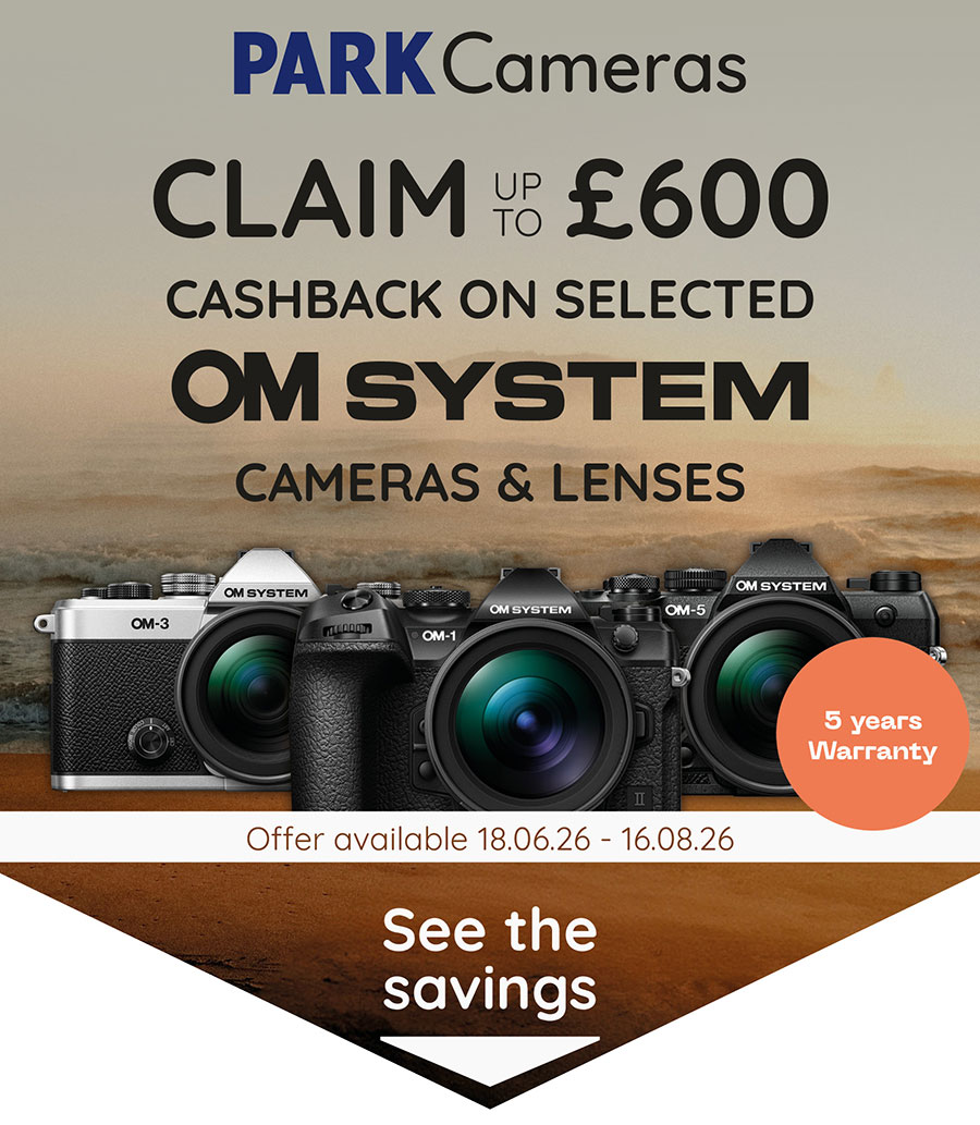 OM System Summer Cashback Header