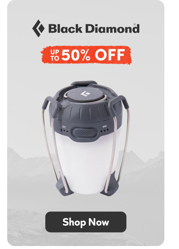 Up To 50% Off Black Diamond!