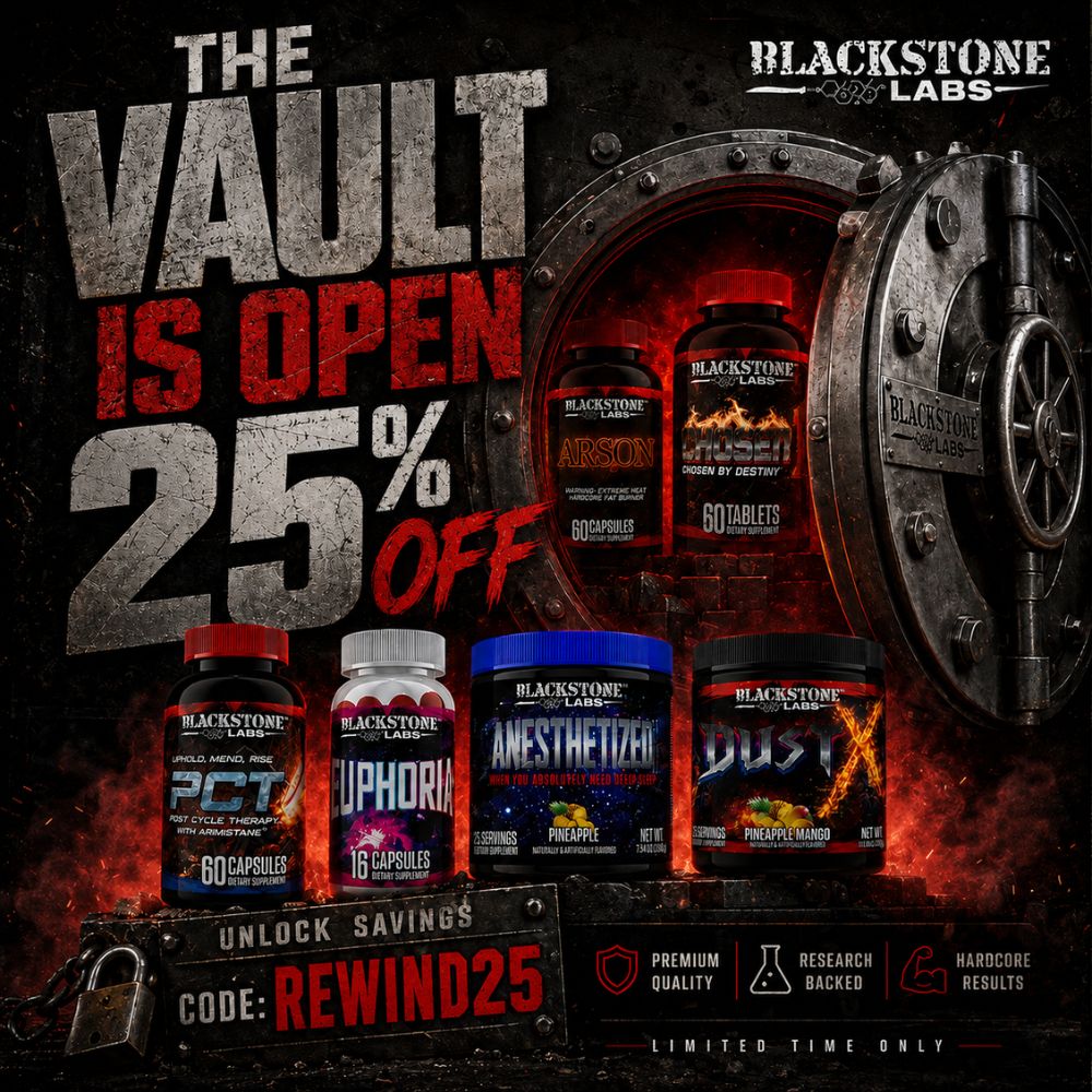 Blackstone Labs 25% Off