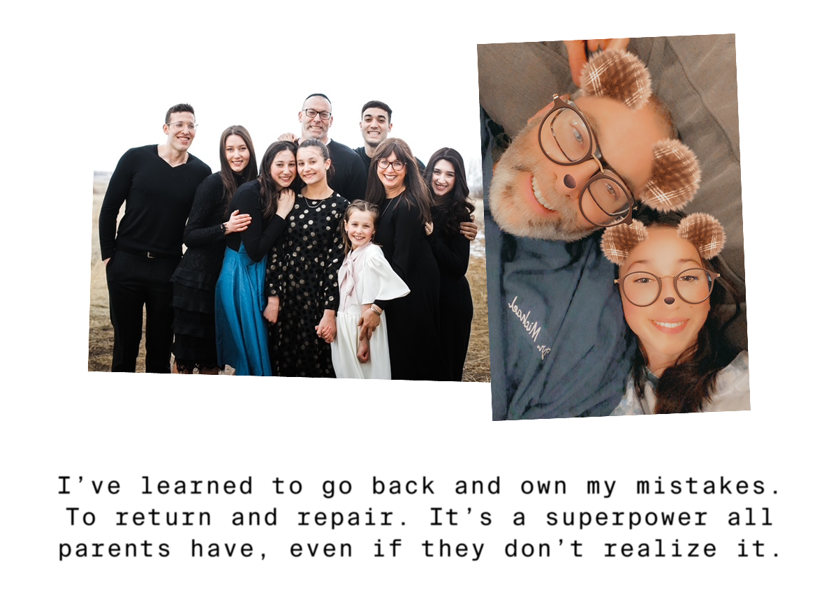 I've learned to go back and own my mistakes.