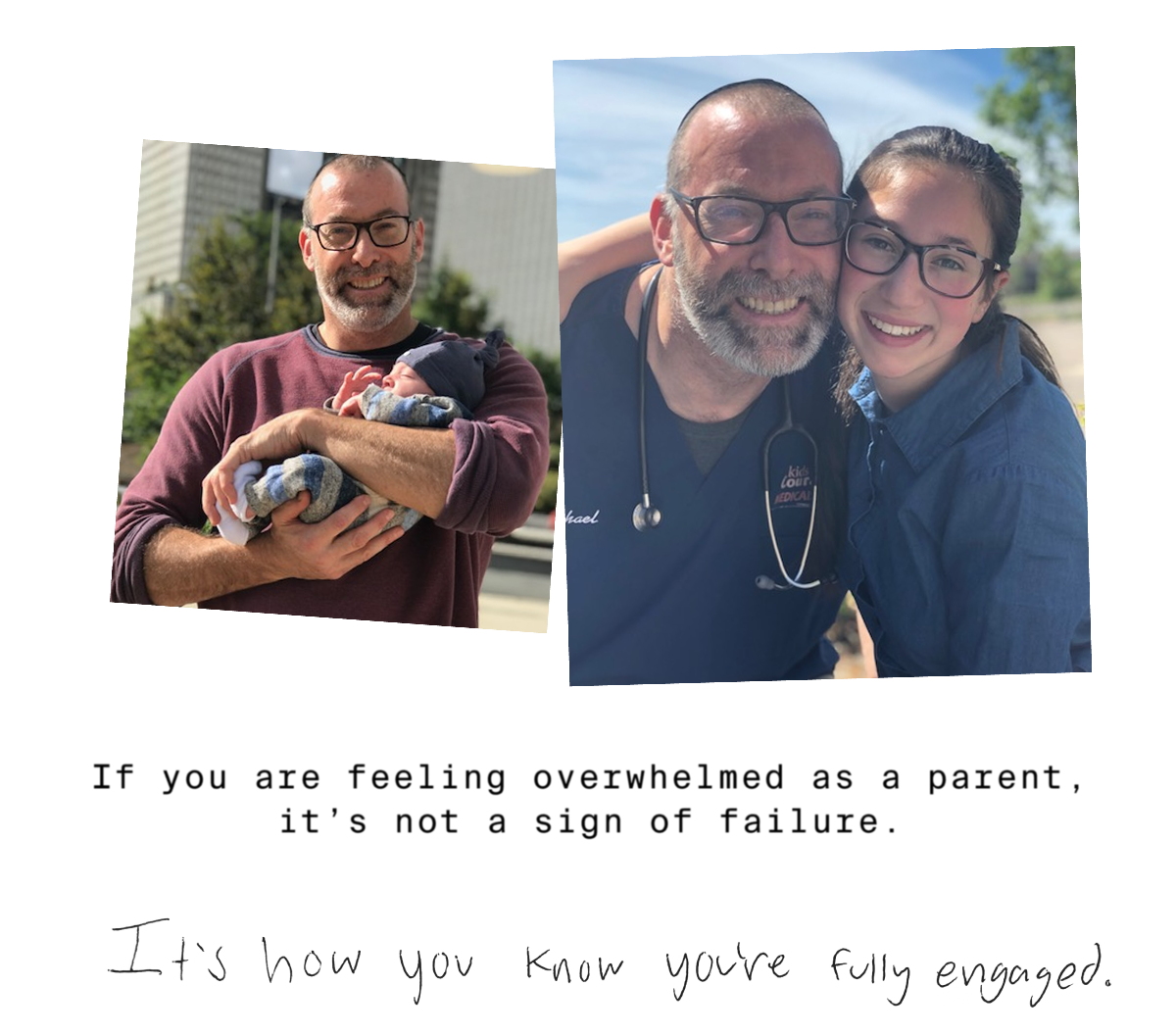 If you are feeling overwhelmed as a parent, it's not a sign of failure.