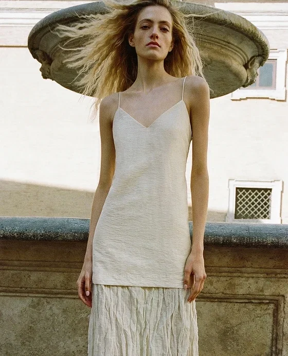 REAGAN wears our exclusive ROHE
