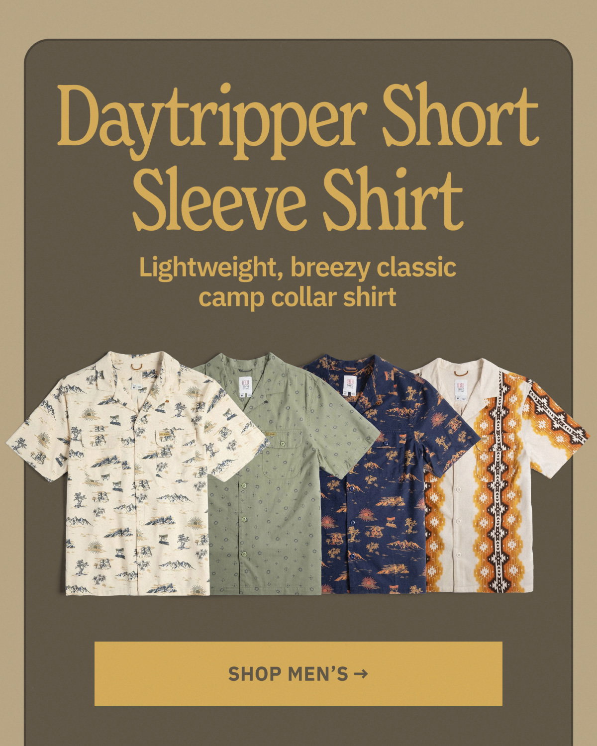 Daytripper Short Sleeve Shirt - Shop Men's
