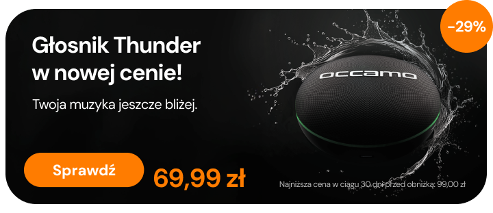 Occamo Thunder-głośnik bluetooth