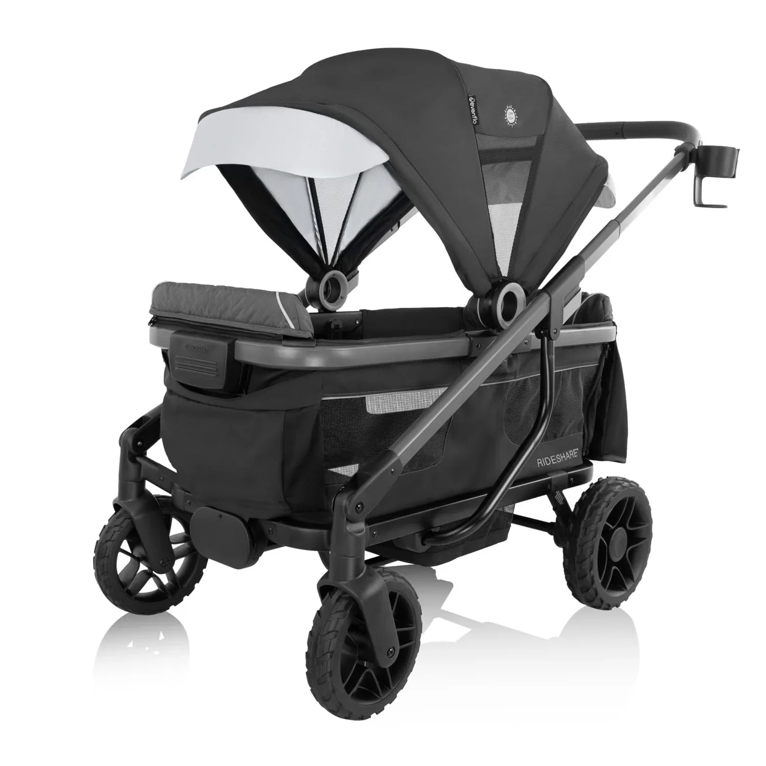 Image of Evenflo Shyft Rideshare All-Terrain Performance Stroller Wagon
