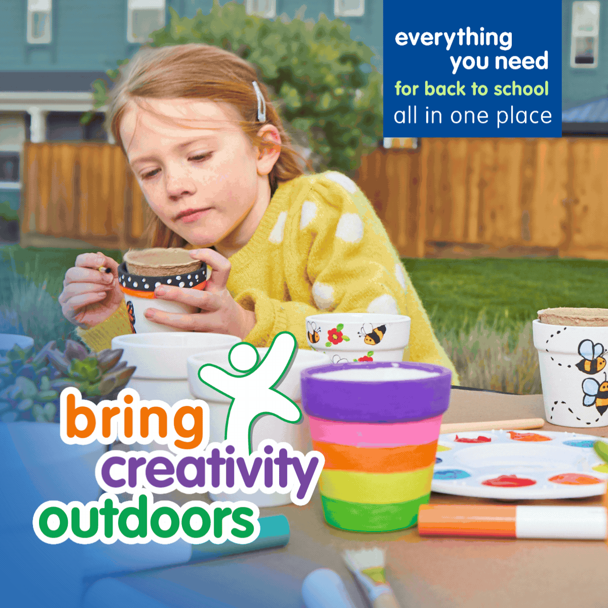 bring creativity outdoors