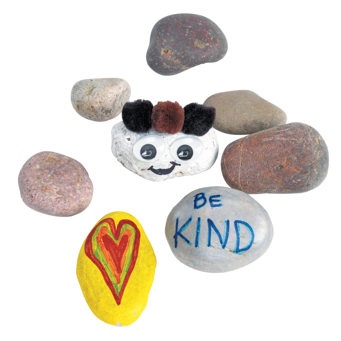Assorted Craft Rocks  2 lb. Bags