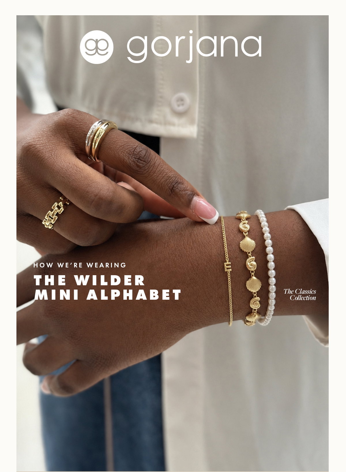 How we're wearing the Wilder Mini Alphabet