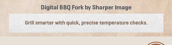 Digital BBQ Fork by Sharper Image