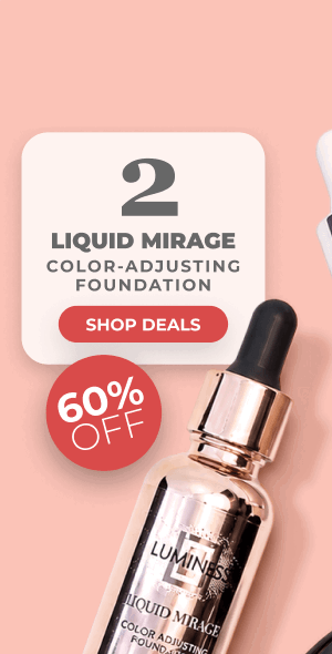 LIQUID MIRAGE COLOR ADJUSTING FOUNDATION: With SPF primer protection and skin loving ingredients.