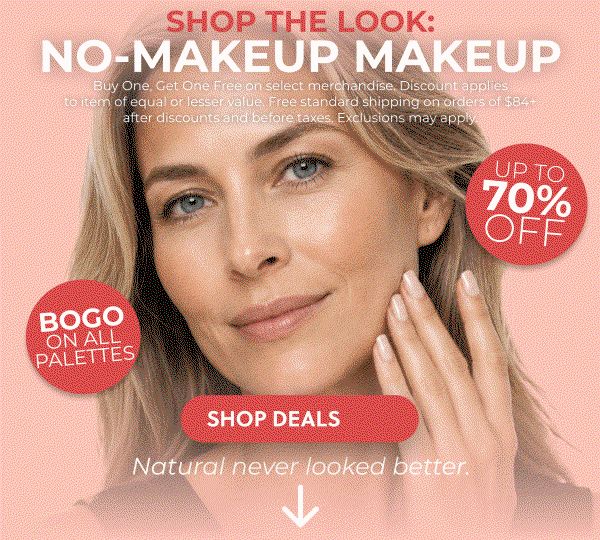 SHOP THE LOOK: NO-MAKEUP MAKEUP!