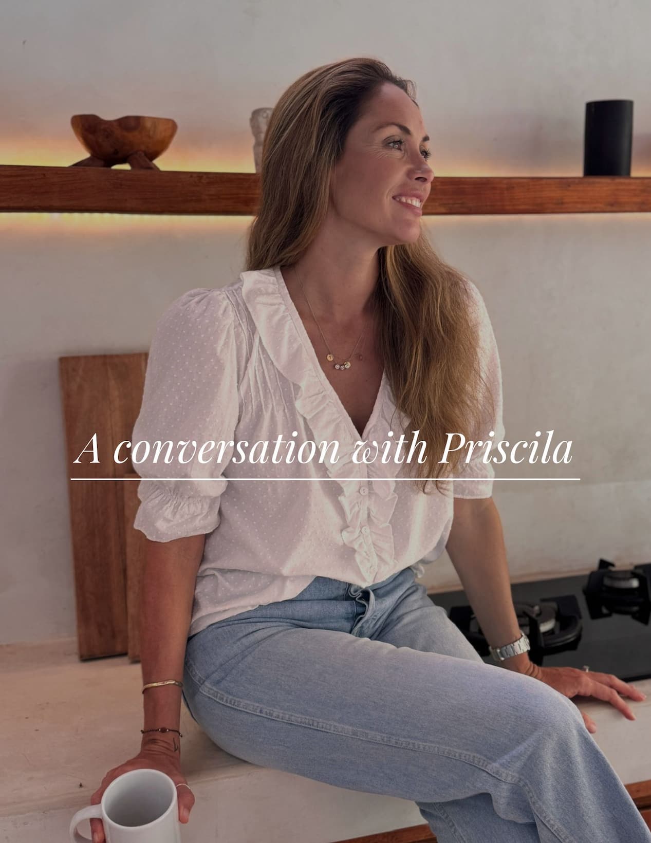 a conversation with priscila