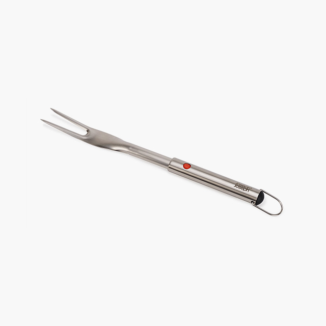 GrillOut™ Stainless-Steel BBQ Fork with Extending Handle