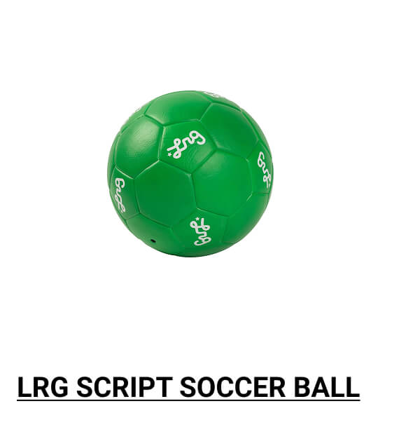 LRG SCRIPT SOCCER BALL