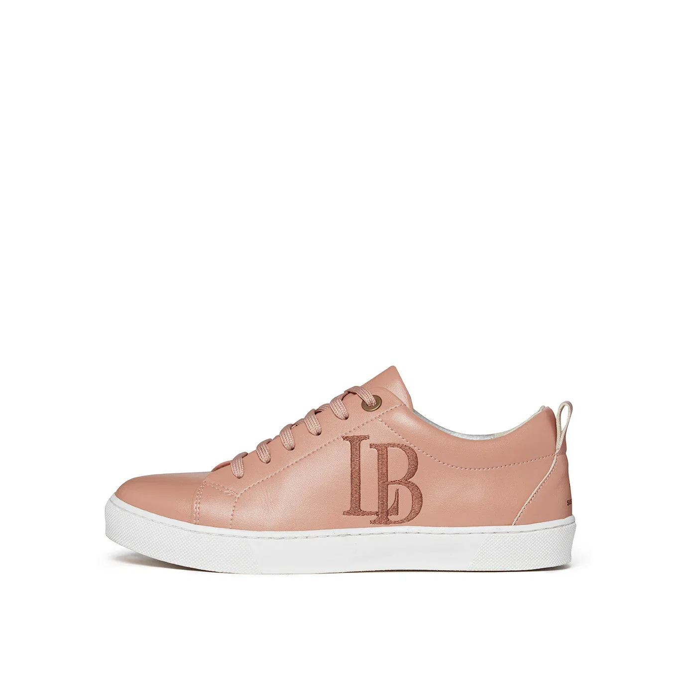 Image of LB Nude Apple Leather Sneakers for Women