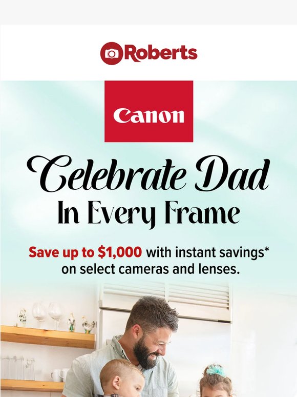 Canon Summer Savings & A Free Battery!