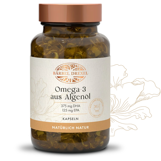 Omega-3 aus Algenöl vegan 500 mg DHA/EPA Kapseln
