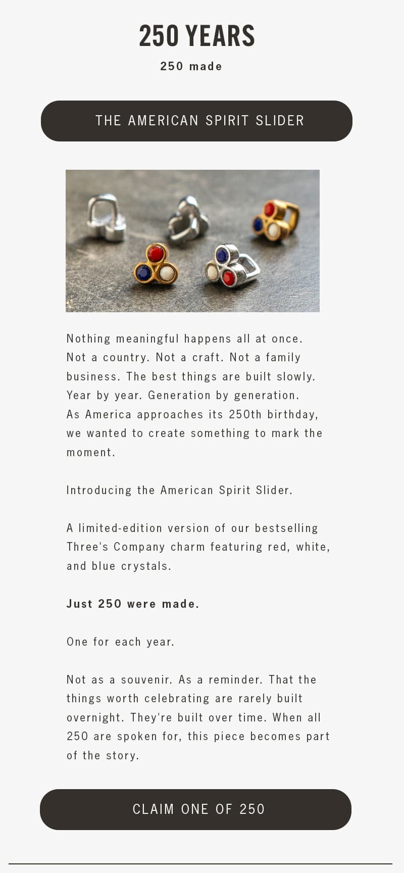 American Spirit Slider 