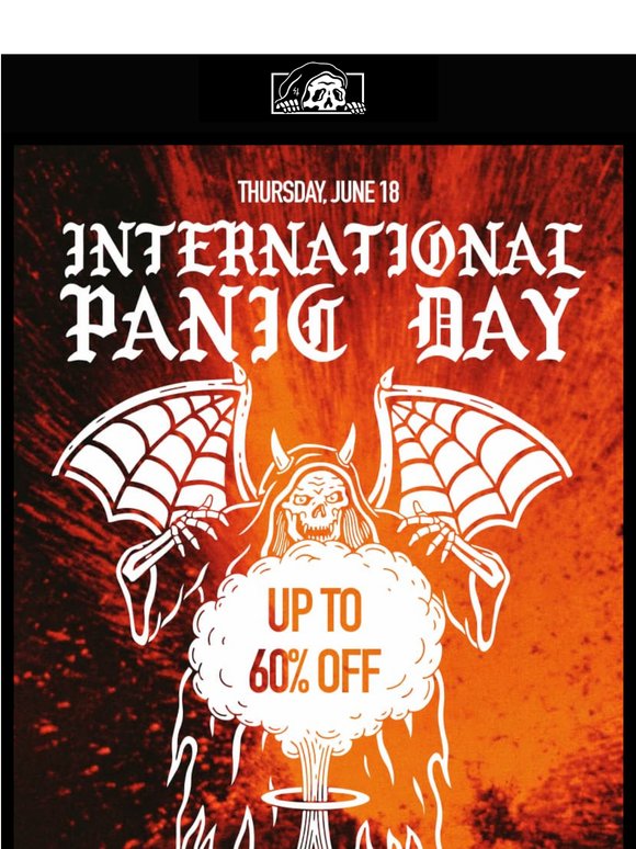 Don't Panic! The Sale just started.