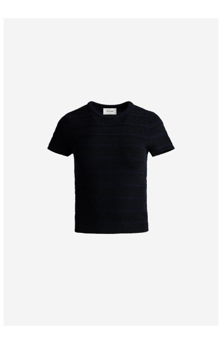 Lori Sweater In Breton Stripe Knit
