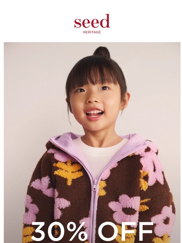 30% Off Winter Layers | Girl & Boy