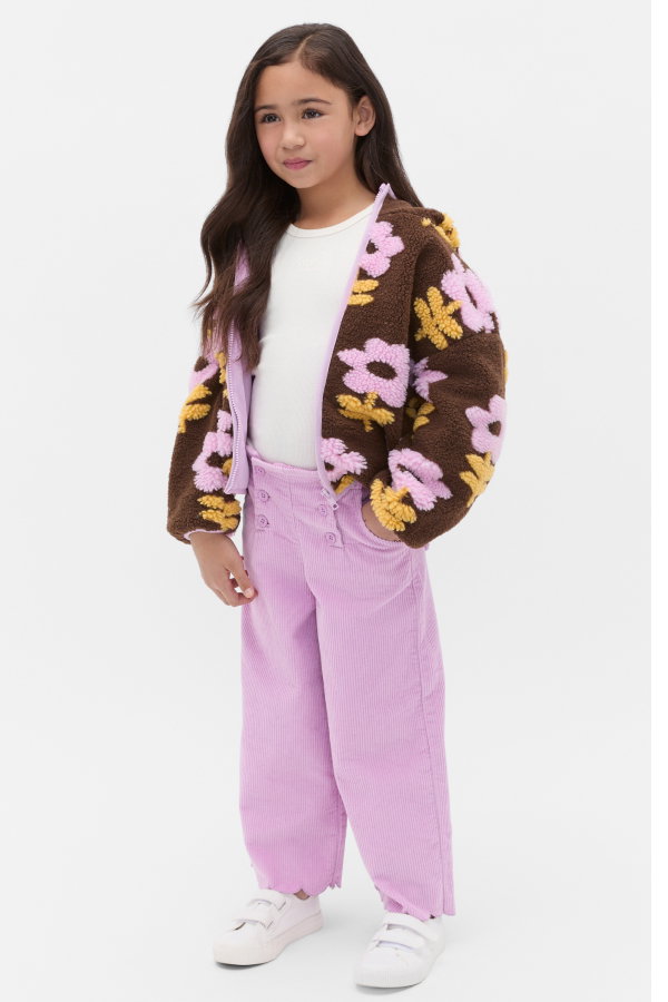 Floral Teddy Jacket