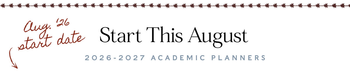 Start This August