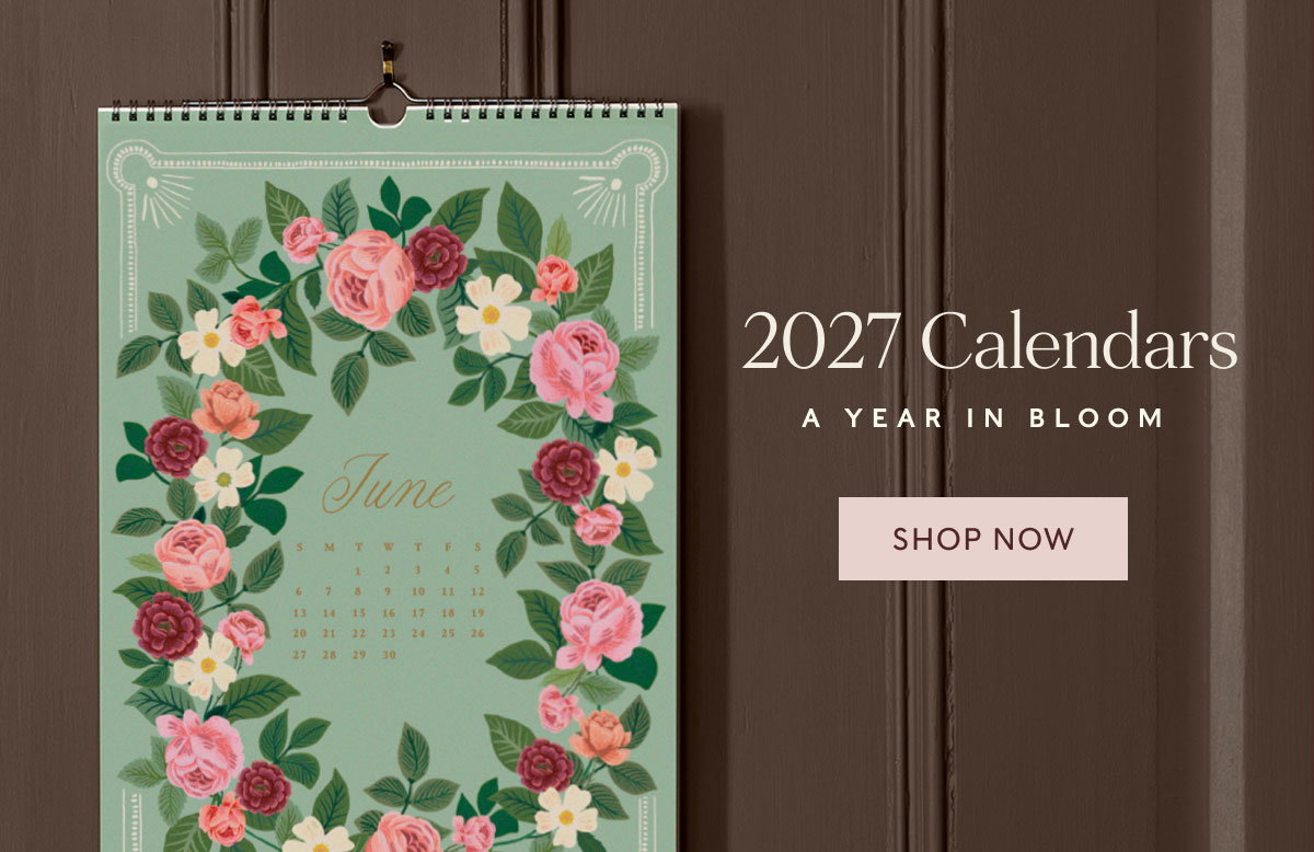 2027 Calendars A year in bloom Shop now