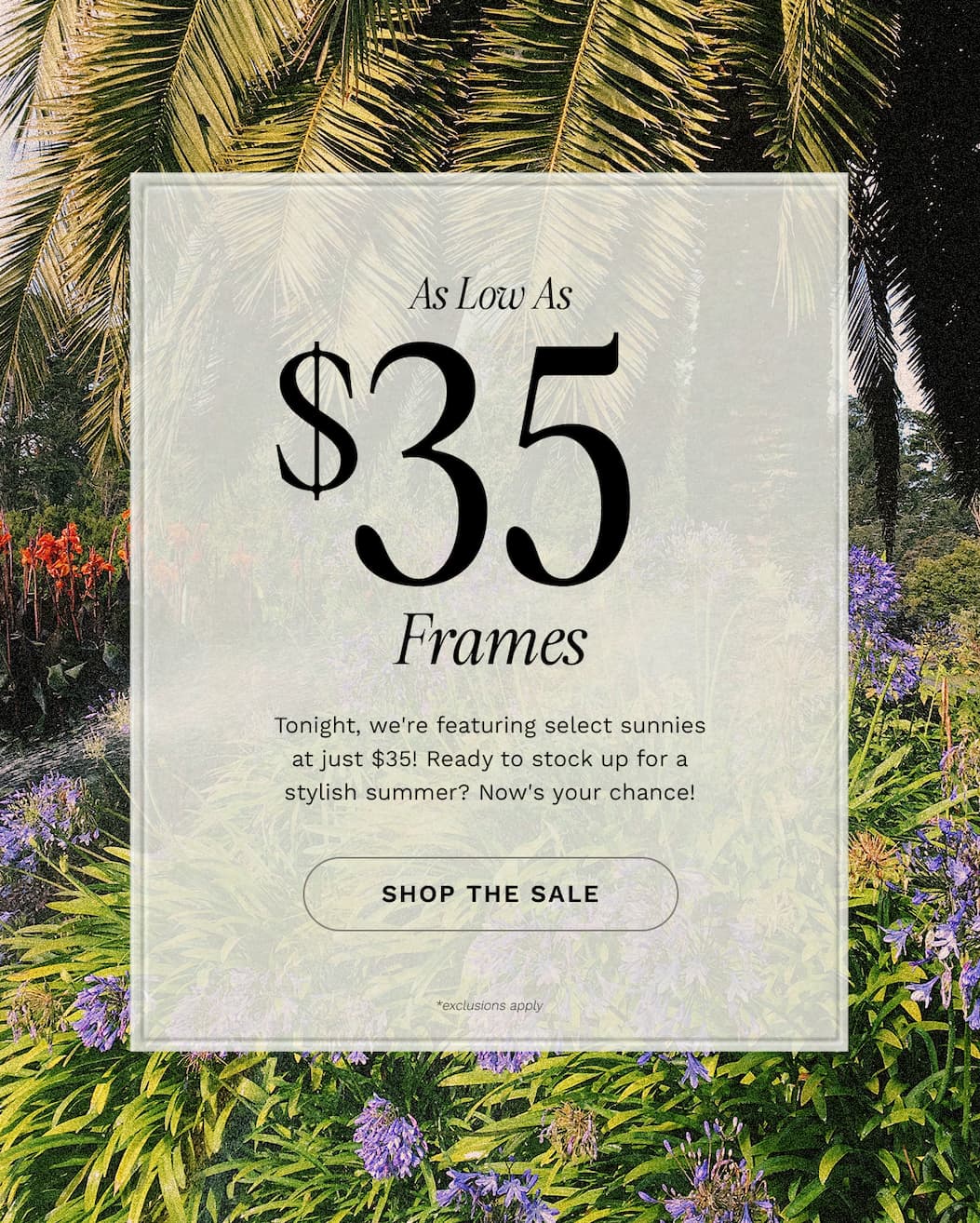 Find Frames As Low As $35