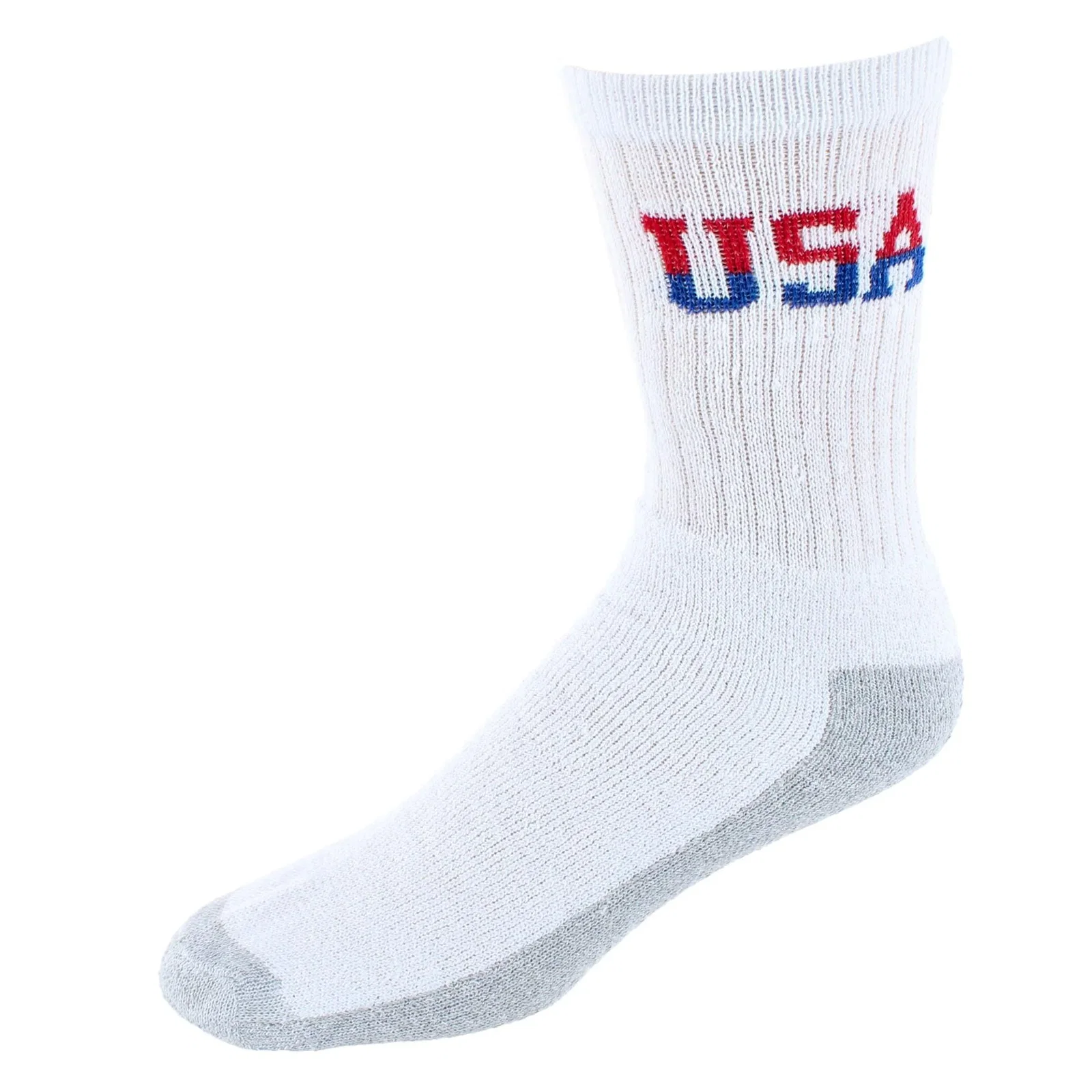Image of Power Club Men's Cotton Blend USA Socks (4 Pairs)