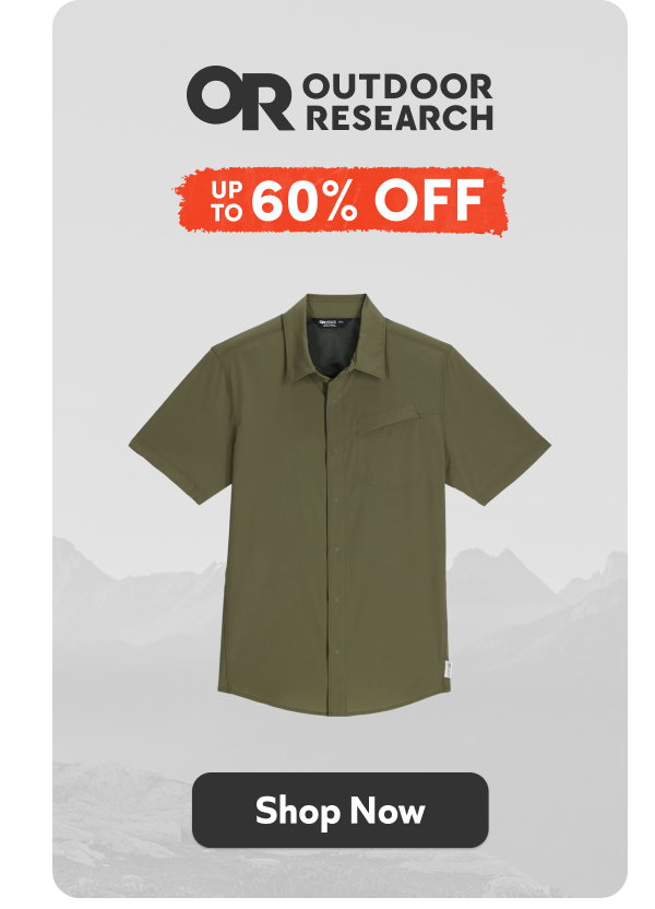 Up To 60% Off Outdoor Research!