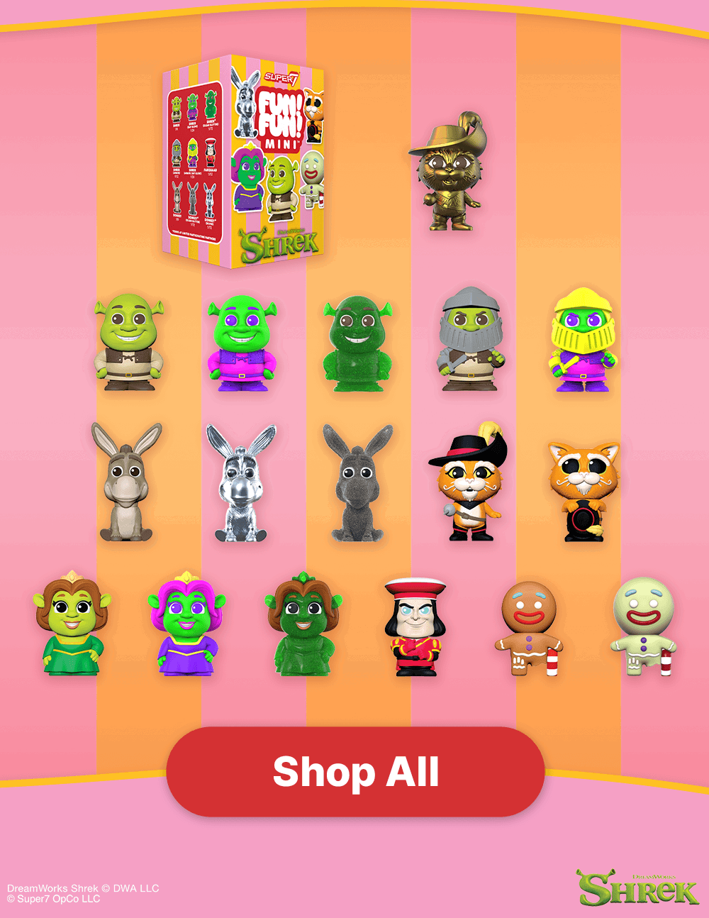 Shrek FUN! FUN! Mini Blind Box Wave 1