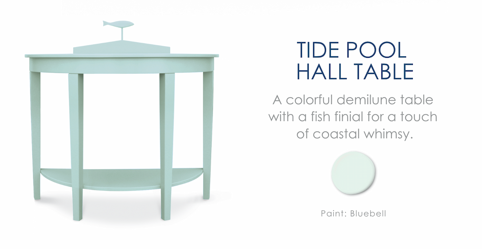 Tide Pool Hall Table