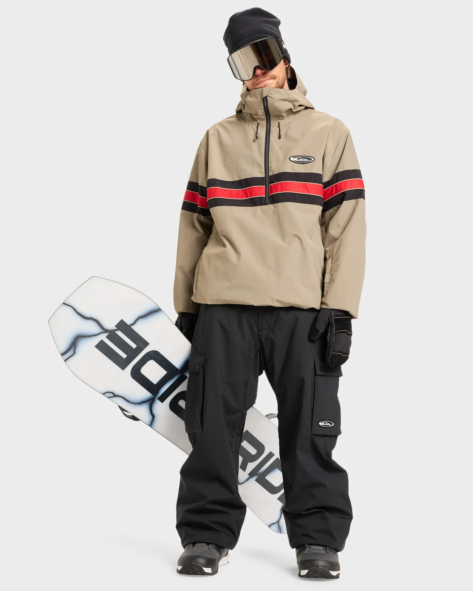 Mens Steeze Snow Jacket - FALLEN ROCK / L