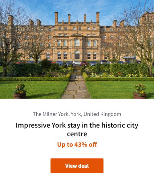 Impressive York stay in the historic city centre