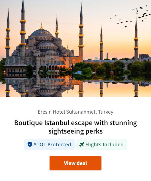 Boutique Istanbul escape with stunning sightseeing perks