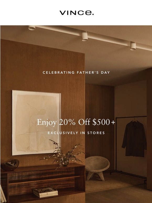 You’re Invited: 20% Off $500+