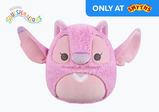Original Squishmallows Fuzz-A-Mallows Disney Plush Lilo & Stitch Angel 20cm