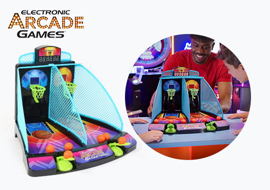 Electronic Arcade Game Basketball Tabletop Machine