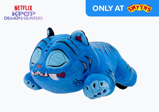 Netflix KPop Demon Hunters Plush Sleeping Derpy Tiger 45cm