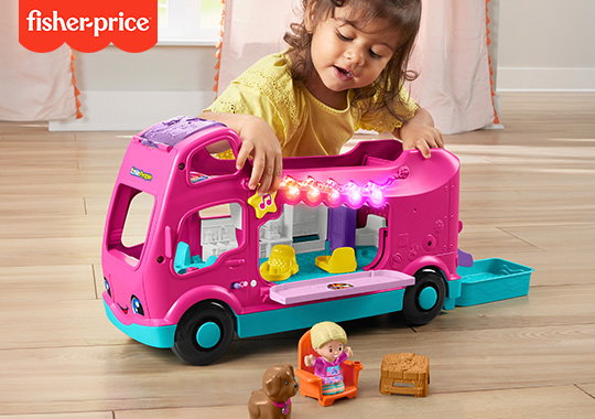 Fisher-Price Little People Barbie Dream Camper Playset