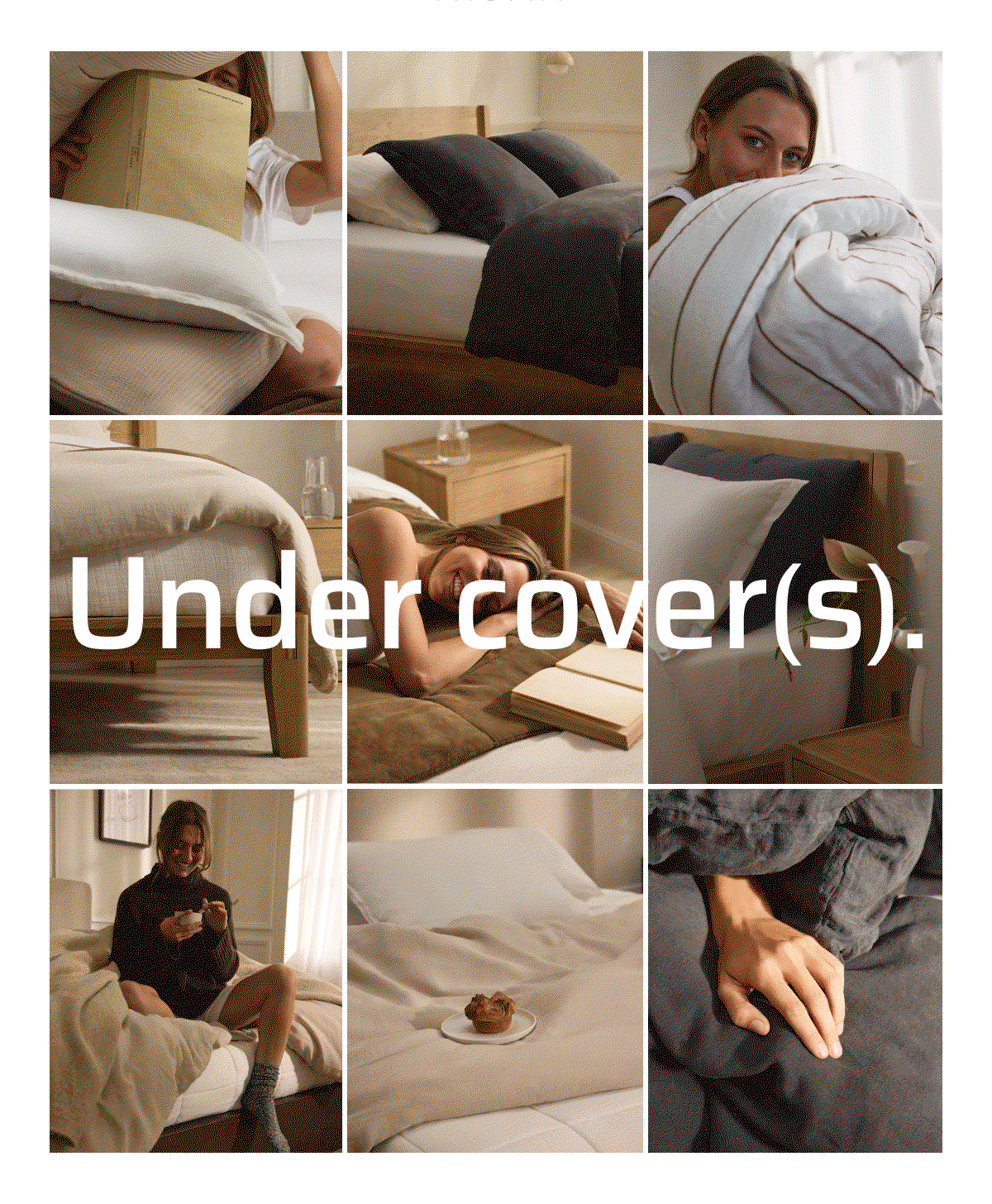 Under cover(s).